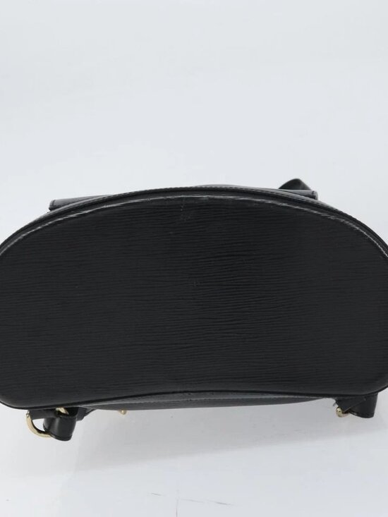 LOUIS VUITTON Epi Coblanc Shoulder Bag Black